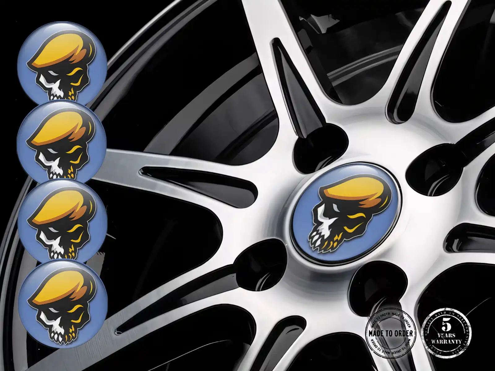 Domed label Premium Finish Drift Dome for Cars